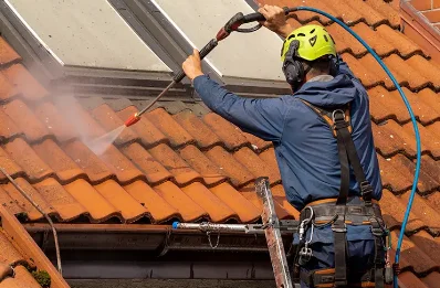 Démoussage et hydrofuge de toiture à Flamarens